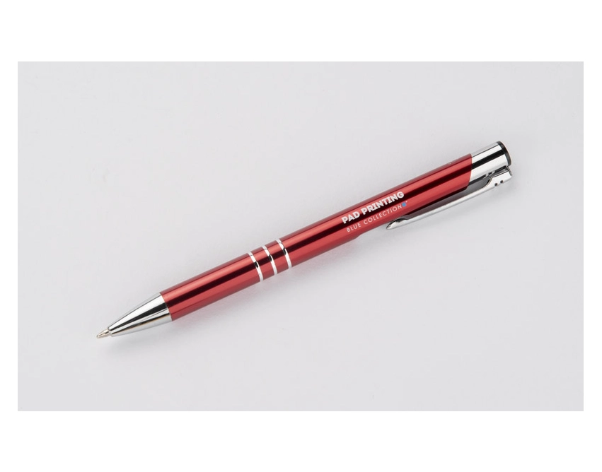 rKALIPSO długopis eko z nadrukiem czerwony 136 mm