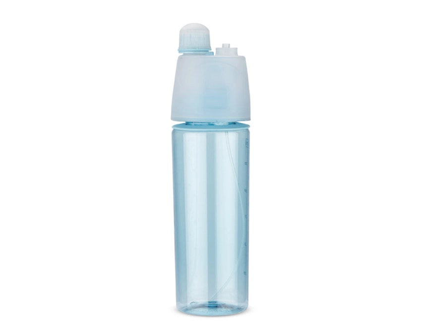 SPRAY bidon sportowy z nadrukiem 600 ml niebieski