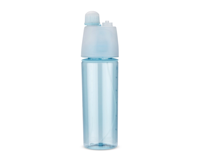 SPRAY bidon sportowy z nadrukiem 600 ml niebieski