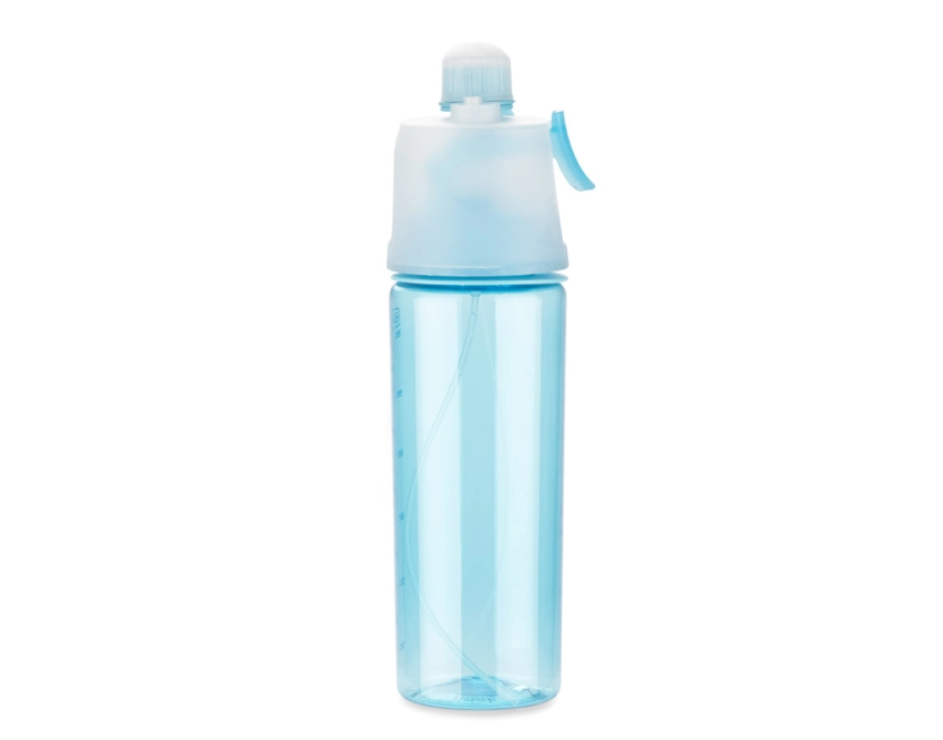 SPRAY bidon sportowy z nadrukiem 600 ml niebieski