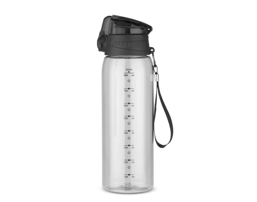 KOLTER bidon sportowy z nadrukiem 900 ml czarny