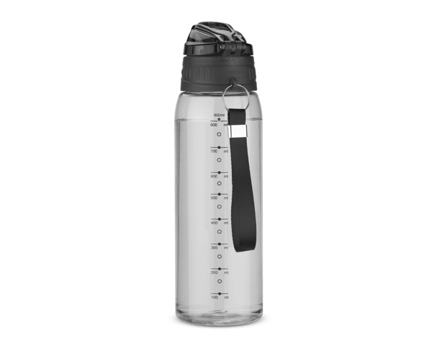 KOLTER bidon sportowy z nadrukiem 900 ml czarny