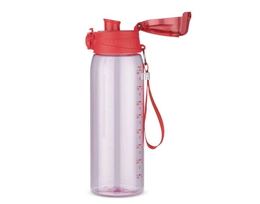 Bidon KOLTER na wodę z nadrukiem 900 ml czerwony