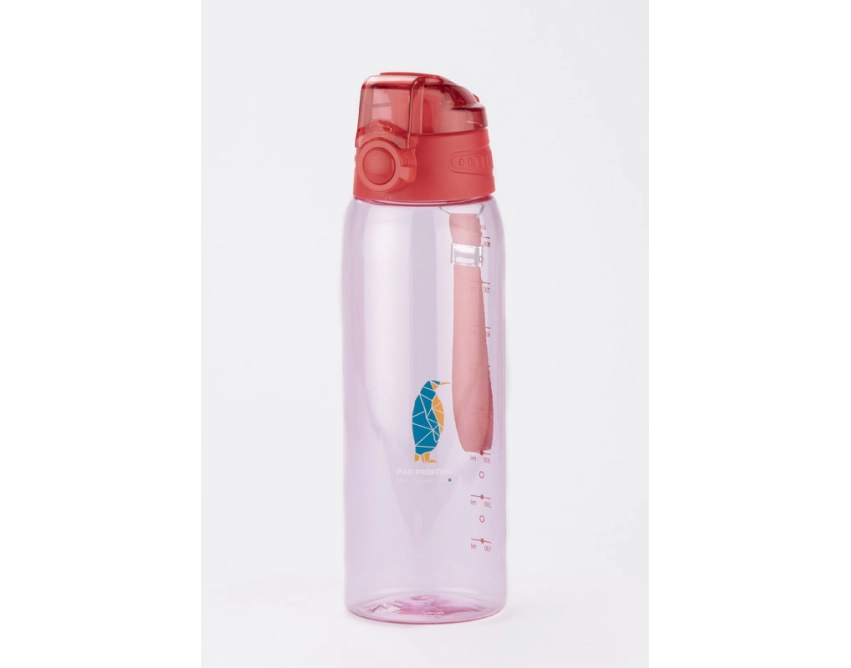 Bidon KOLTER na wodę z nadrukiem 900 ml czerwony