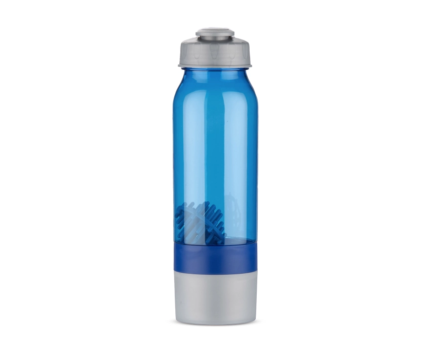 TRISHE bidon sportowy z nadrukiem 750 ml niebieski