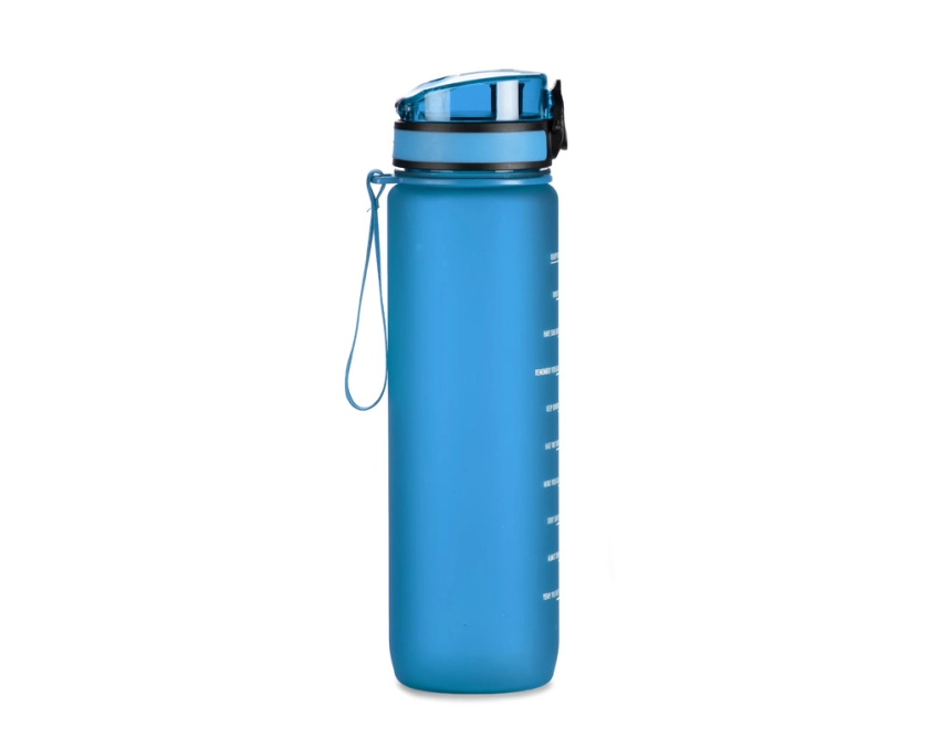 MOTIVA bidon sportowy z nadrukiem 1000 ml niebieski