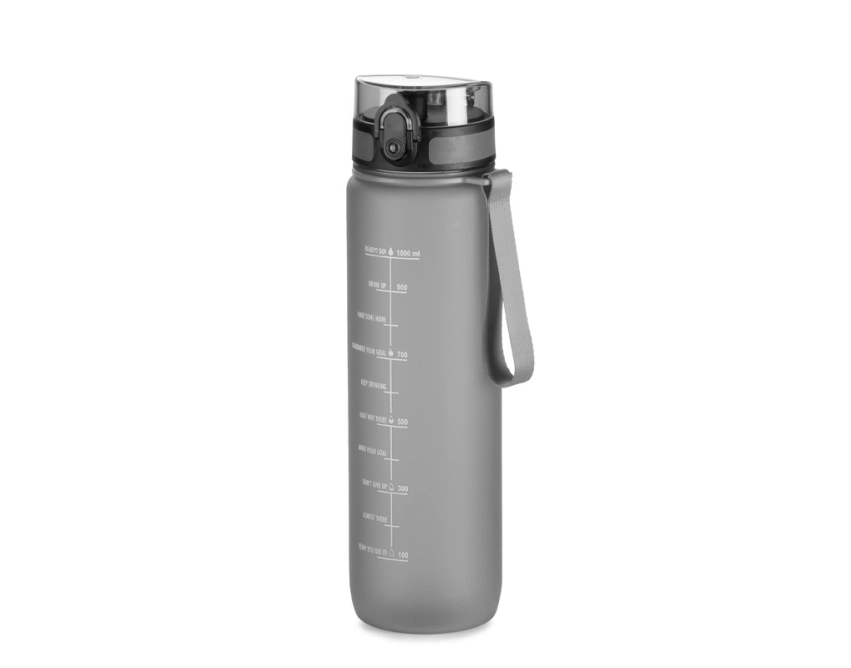 MOTIVA bidon sportowy z nadrukiem 1000 ml czarny