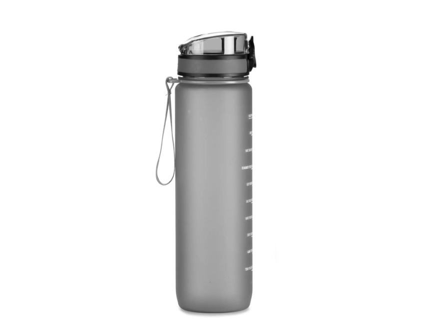 MOTIVA bidon sportowy z nadrukiem 1000 ml czarny