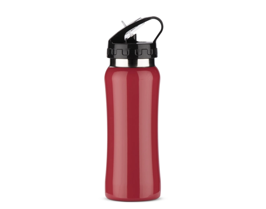 PATRO bidon sportowy z nadrukiem 600 ml czerwony