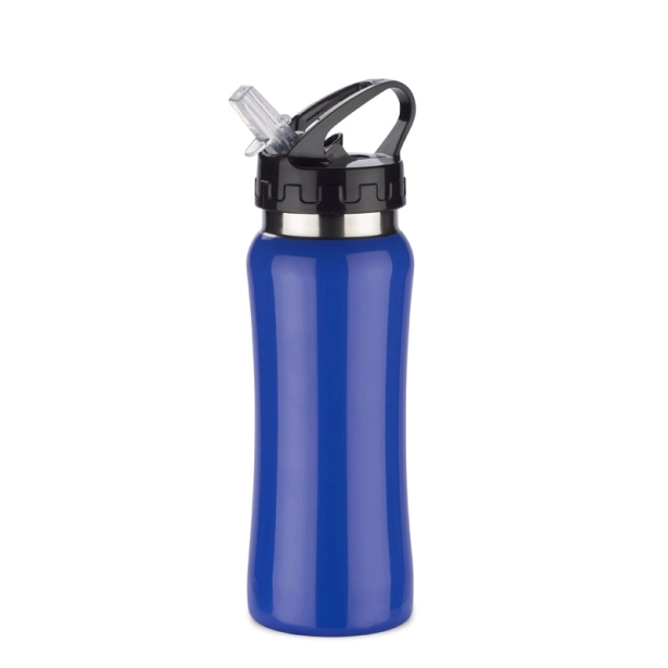 PATRO bidon sportowy reklamowy 600 ml niebieski