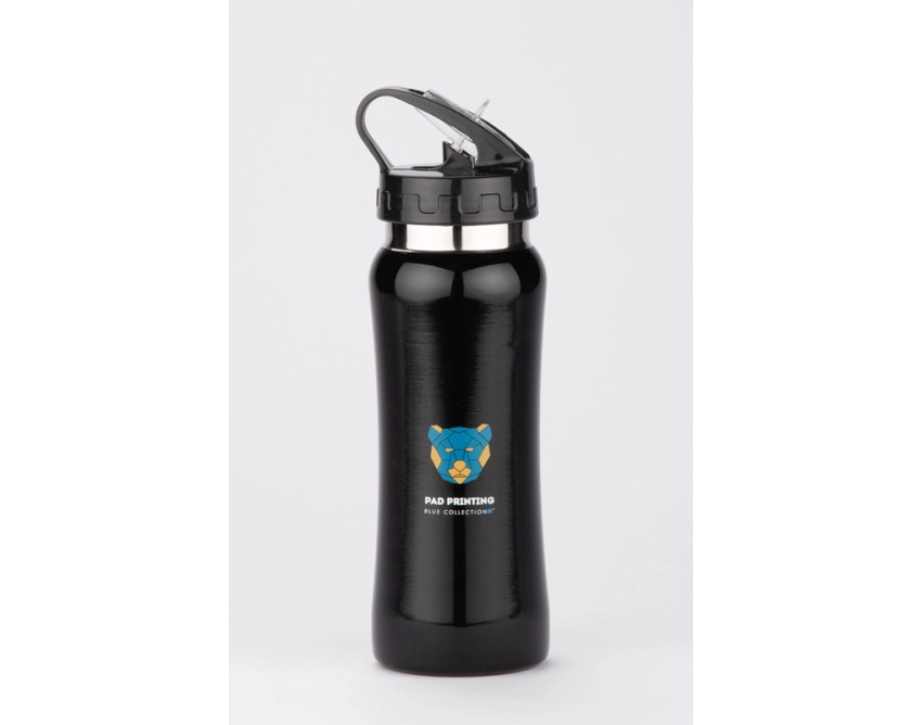 PATRO bidon sportowy reklamowy 600 ml czarny