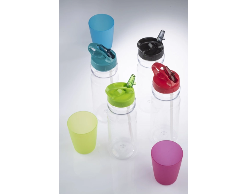 TRANCE bidon sportowy z nadrukiem PETG 700 ml