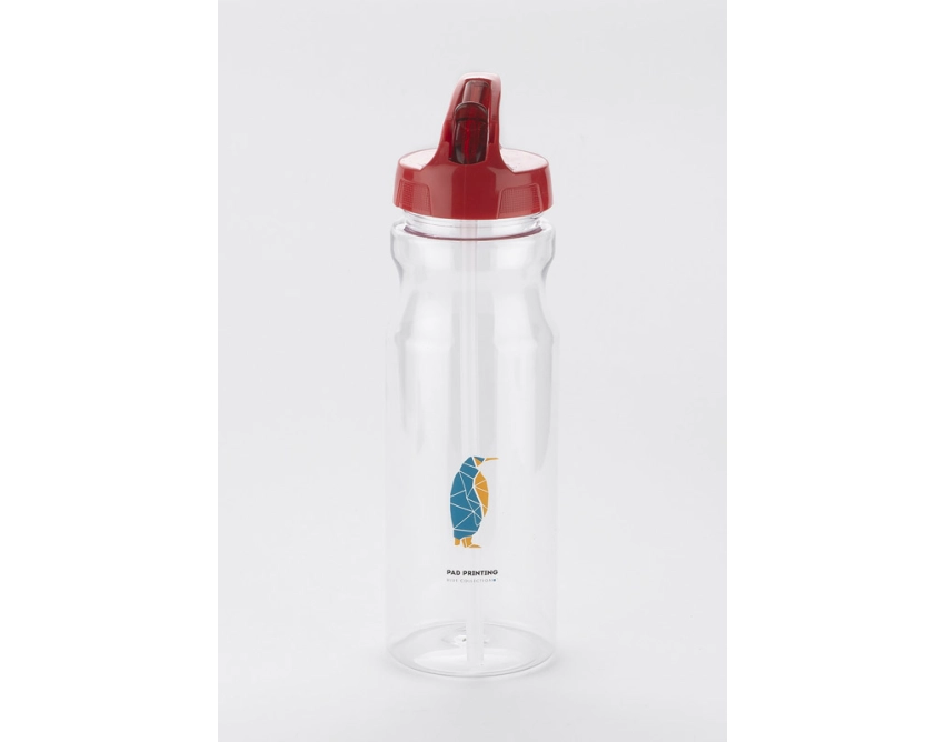 TRANCE bidon sportowy z nadrukiem 700 ml czerwony