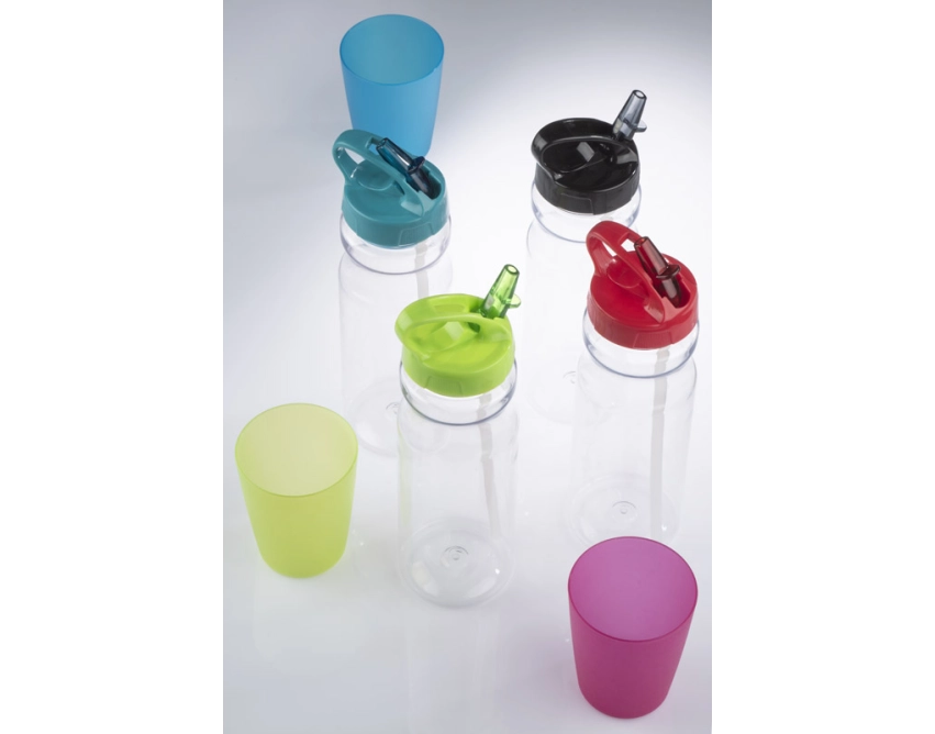 TRANCE bidon sportowy z nadrukiem 700 ml jasnozielony