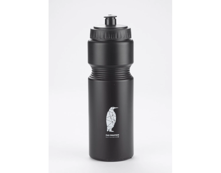 BAJK bidon sportowy z nadrukiem 750 ml czarny
