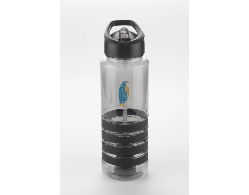 KIVI bidon sportowy z nadrukiem 700 ml czarny