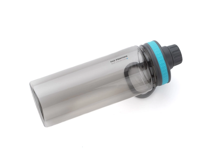 GREY bidon sportowy z nadrukiem 700 ml błękitny