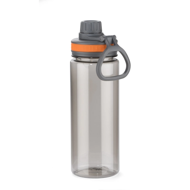 GREY butelka sportowa z logo 700 ml, pomarańczowa