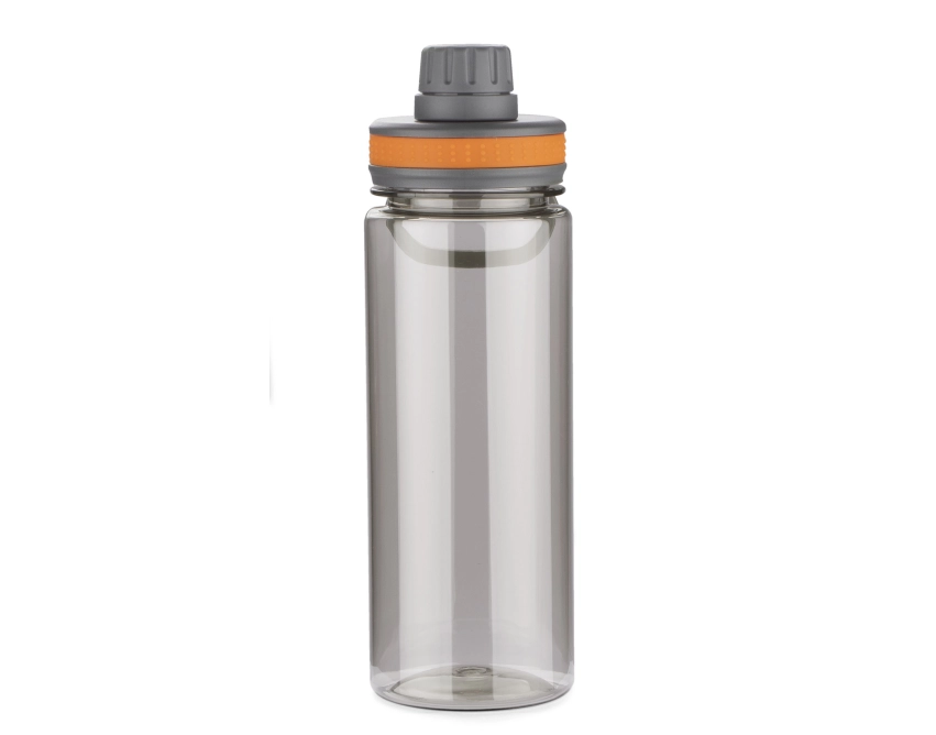 GREY butelka sportowa z logo 700 ml, pomarańczowa