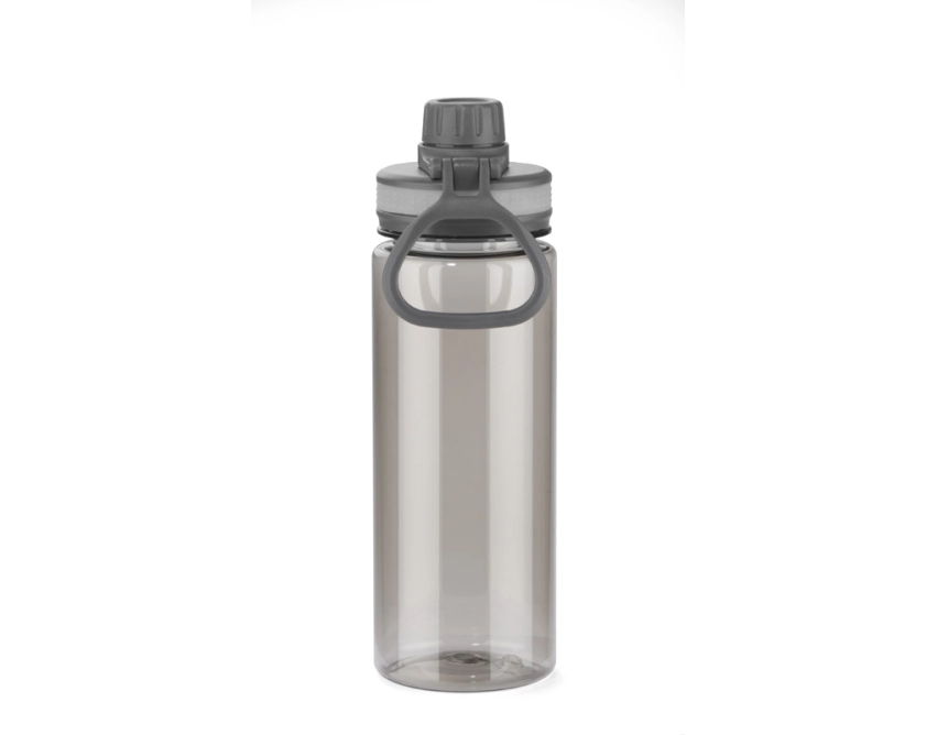 GREY bidon sportowy z nadrukiem 700 ml, szary