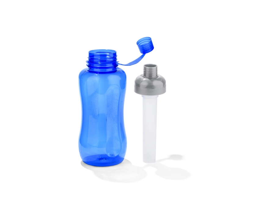 Bidon CHILL reklamowy niebieski 500 ml + 40 ml