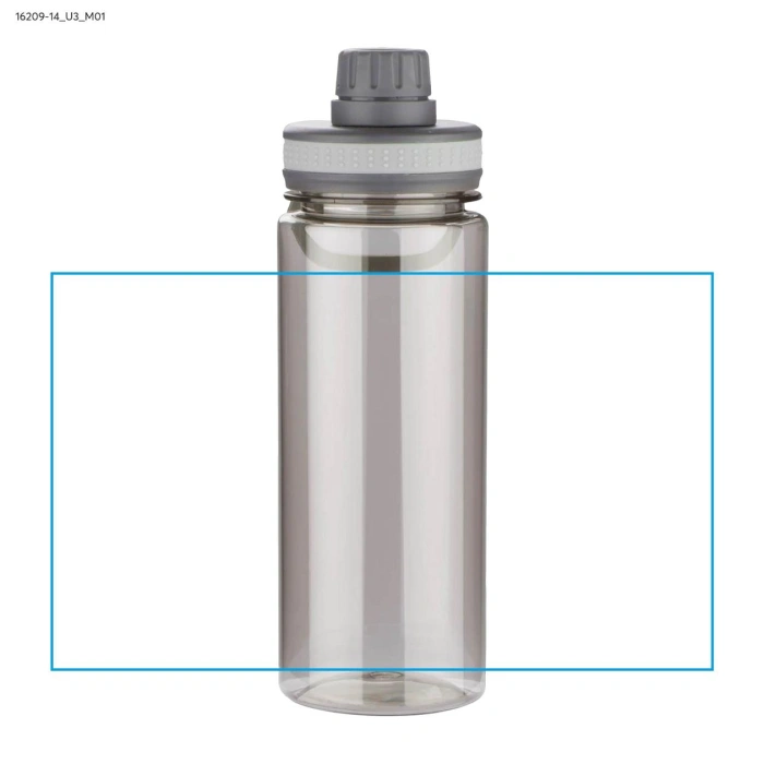 Schemat znakowania dla Nadruk UV - U3 na gadżecie: GREY bidon sportowy z nadrukiem 700 ml, szary