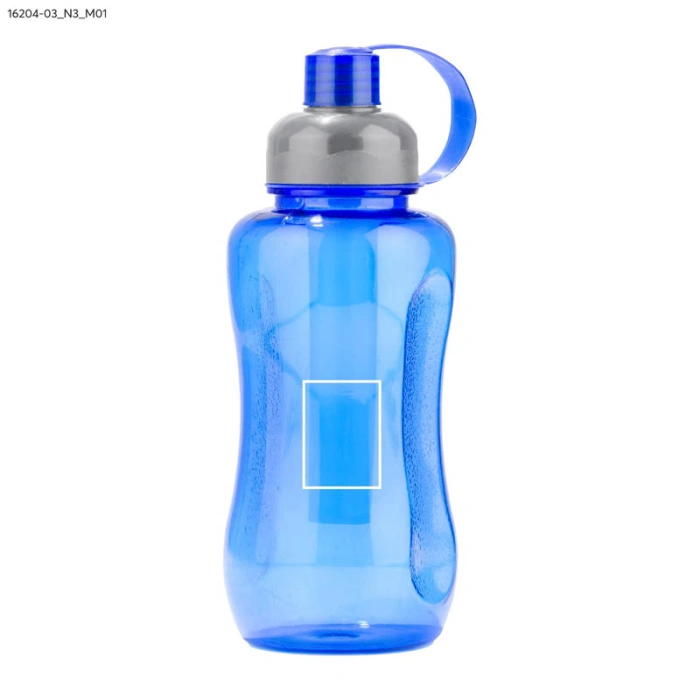 Schemat znakowania dla Tampondruk - N3 na gadżecie: Bidon CHILL reklamowy niebieski 500 ml + 40 ml