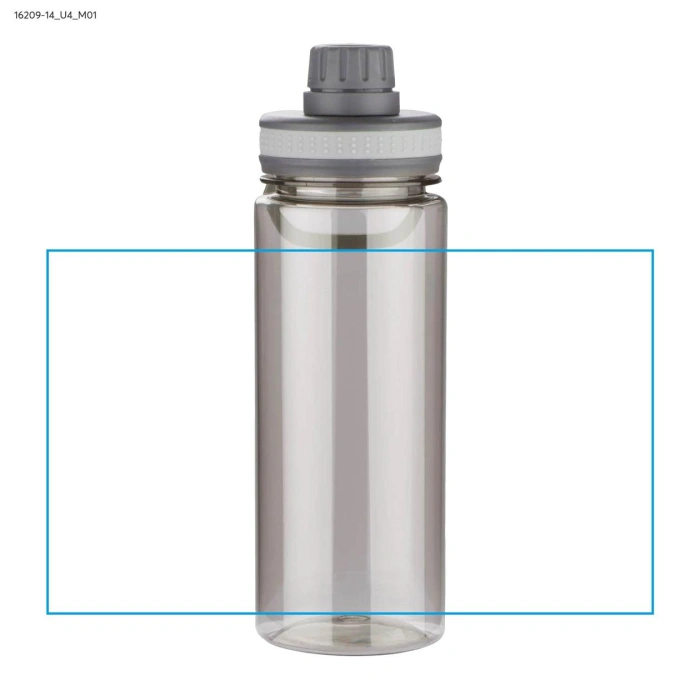 Schemat znakowania dla Nadruk UV - U4 na gadżecie: GREY bidon sportowy z nadrukiem 700 ml, szary