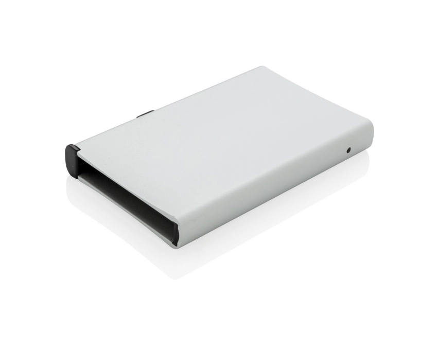 Aluminiowa osłona na kartę RFID z bocznym suwakiem