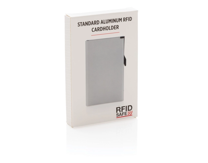 Aluminiowa osłona na kartę RFID z bocznym suwakiem