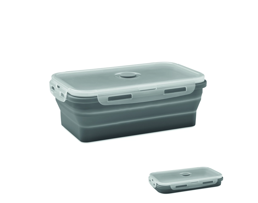 Kolapso lunchbox z logo 1200 ml, kamienny szary