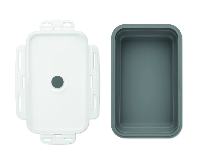 Kolapso lunchbox z logo 1200 ml, kamienny szary