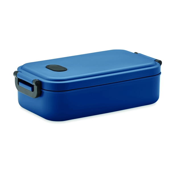 Indus lunchbox z logo 800 ml, niebieski z PP