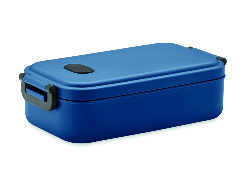 Indus lunchbox z logo 800 ml, niebieski z PP
