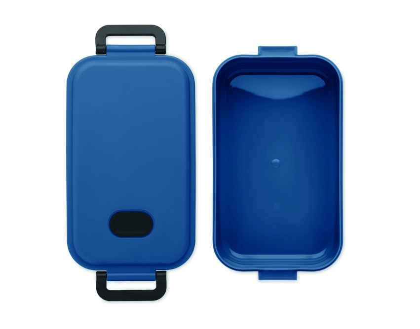 Indus lunchbox z logo 800 ml, niebieski z PP