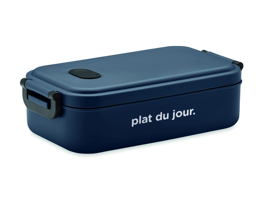 Indus lunchbox z logo 800 ml – francuski granat