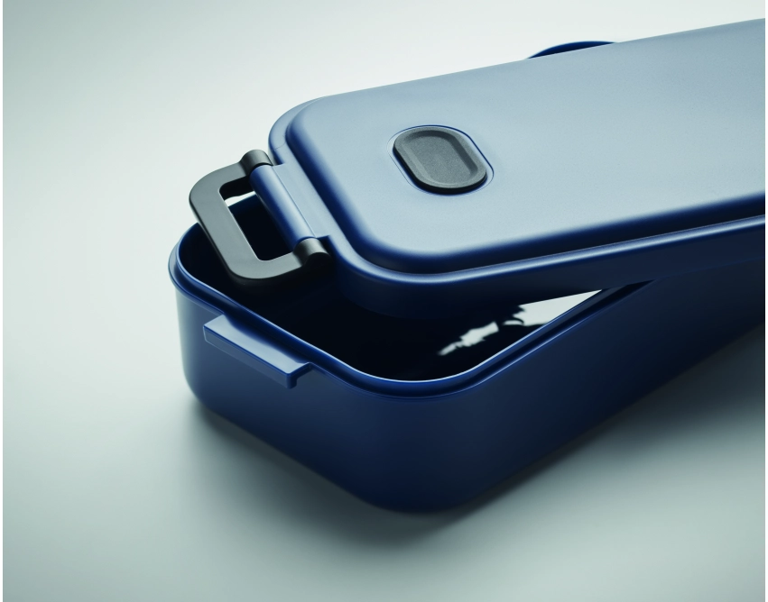 Indus lunchbox z logo 800 ml – francuski granat