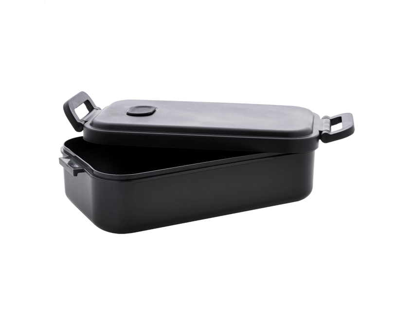 Steamo lunchbox z logo 1000 ml czarny matowy