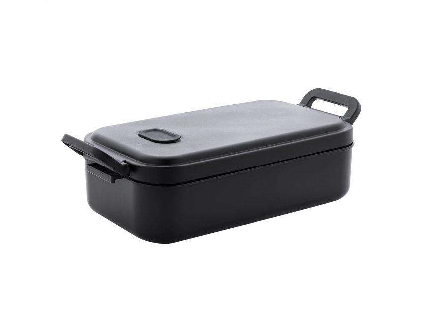 Steamo lunchbox z logo 1000 ml czarny matowy