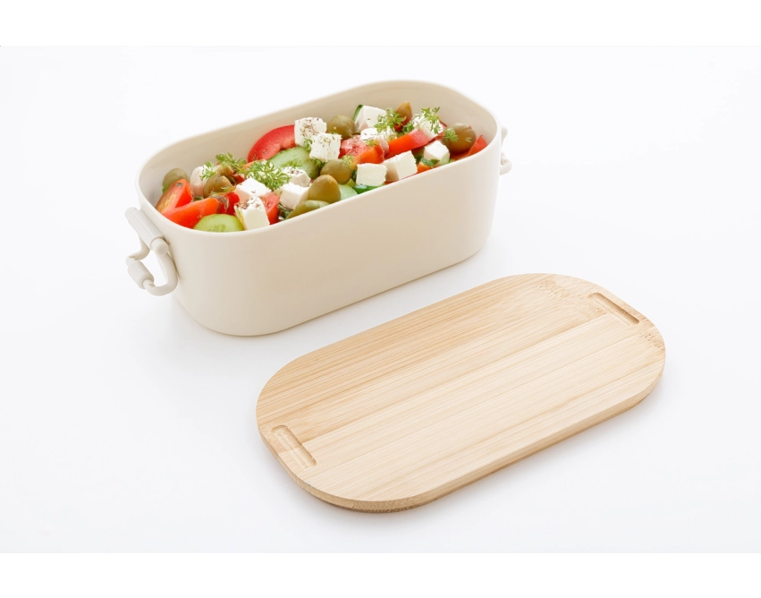 Fuboo lunchbox z nadrukiem 1000 ml naturalny