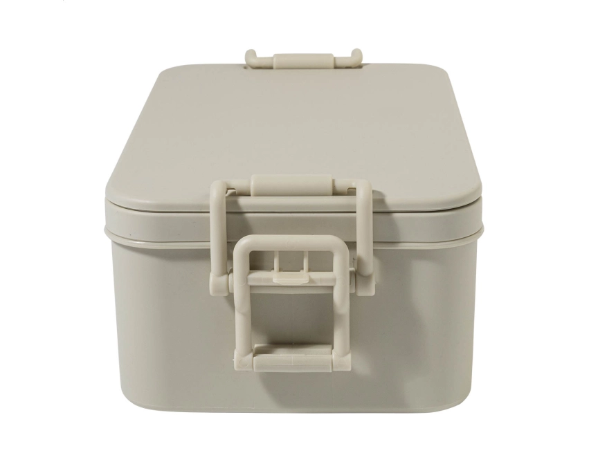Duplox lunchbox z logo naturalny 1000 i 800 ml