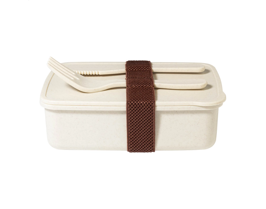 Lunchbox z logo 700 ml w naturalnym kolorze