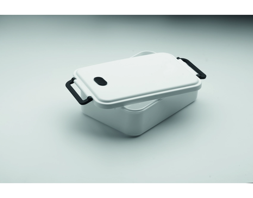 Indusmax lunchbox z nadrukiem 2200 ml biały