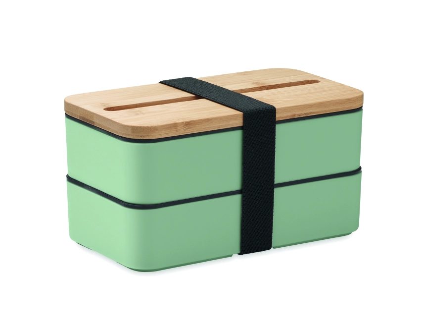 Wint lunchbox z logo 800 ml, miętowa zieleń