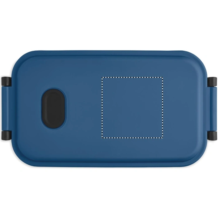Schemat znakowania dla Doming - DO1 na gadżecie: Indus lunchbox z logo 800 ml, niebieski z PP