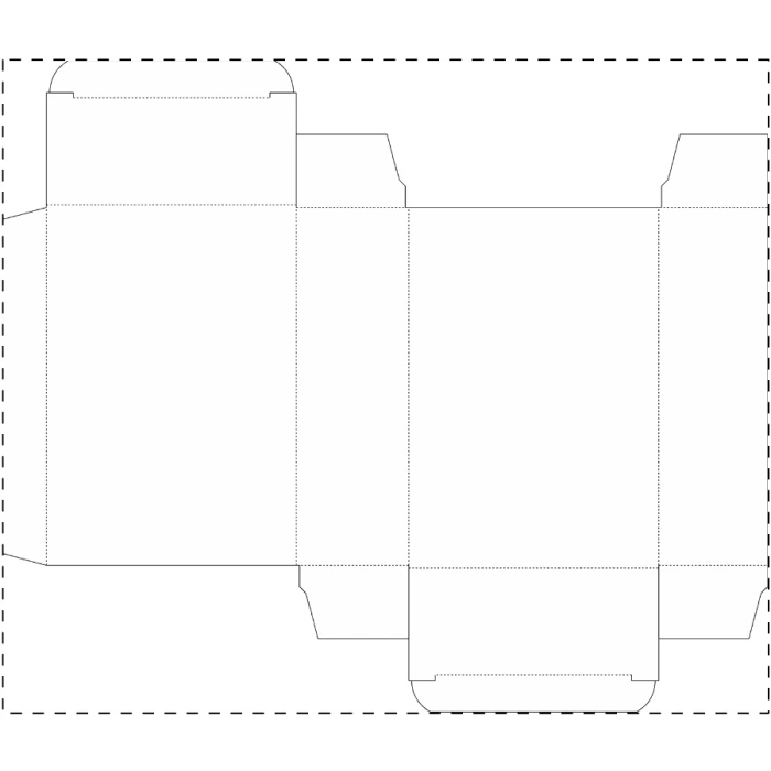 Schemat znakowania dla Ceramika - CB2 na gadżecie: Lunchbox z logo 700 ml w naturalnym kolorze