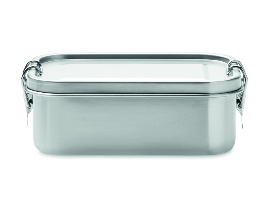 Gobuddy lunchbox 750 ml z logo, srebrny mat