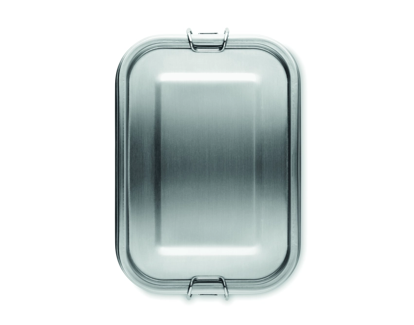 Gobuddy lunchbox 750 ml z logo, srebrny mat