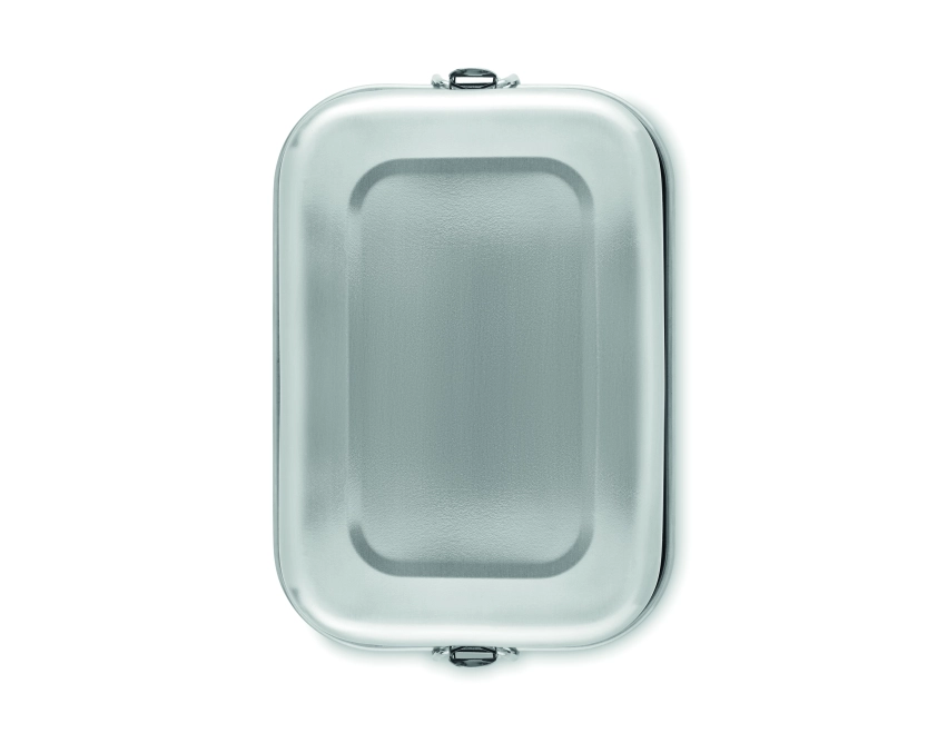 Gobuddy lunchbox 750 ml z logo, srebrny mat