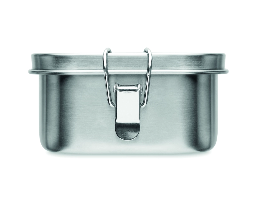 Gobuddy lunchbox 750 ml z logo, srebrny mat